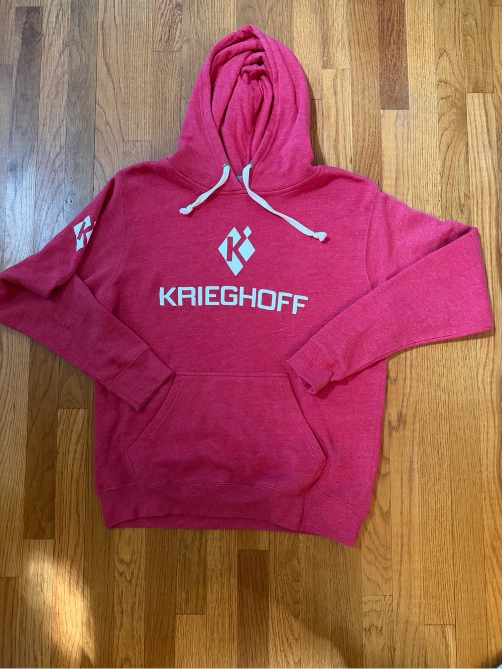Red Krieghoff Pullover Hoodie Men’s XL